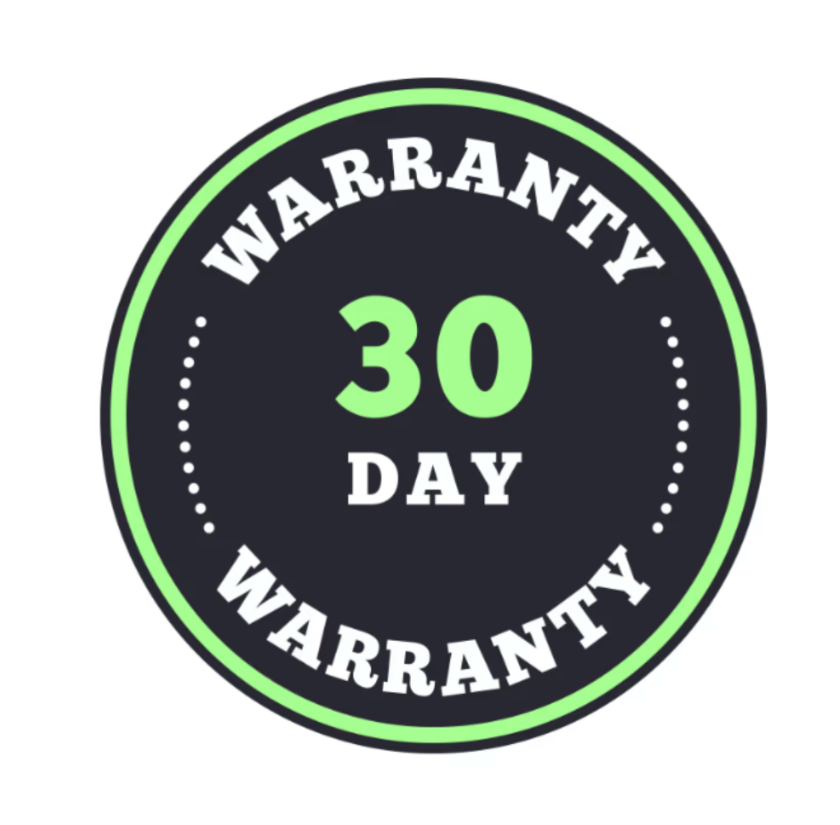 30-Day Warranty
