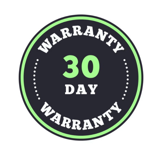 30-Day Warranty