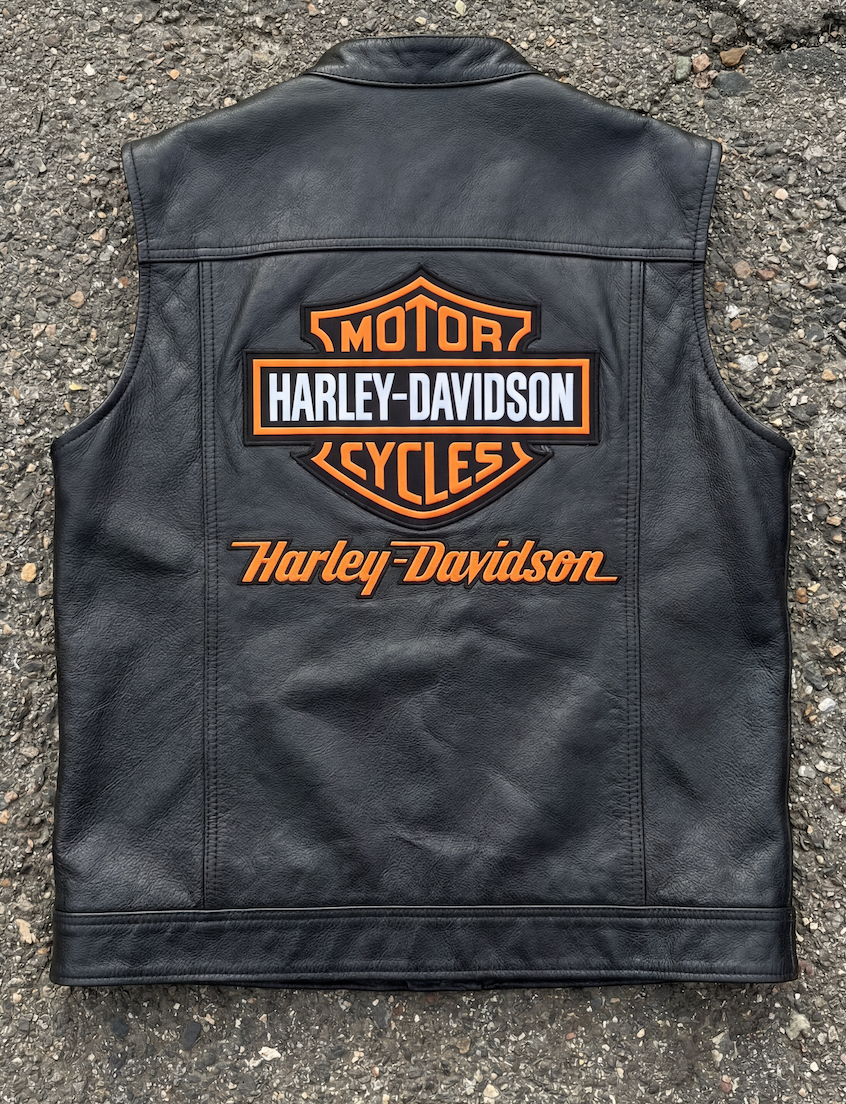 MadeByBrenda™ Handmade Vintage Harley Leather Jacket