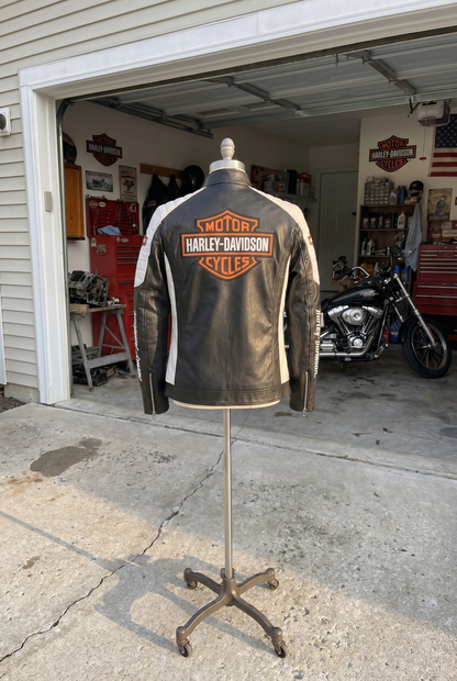 MadeByBrenda™ Handmade Vintage Harley Leather Jacket