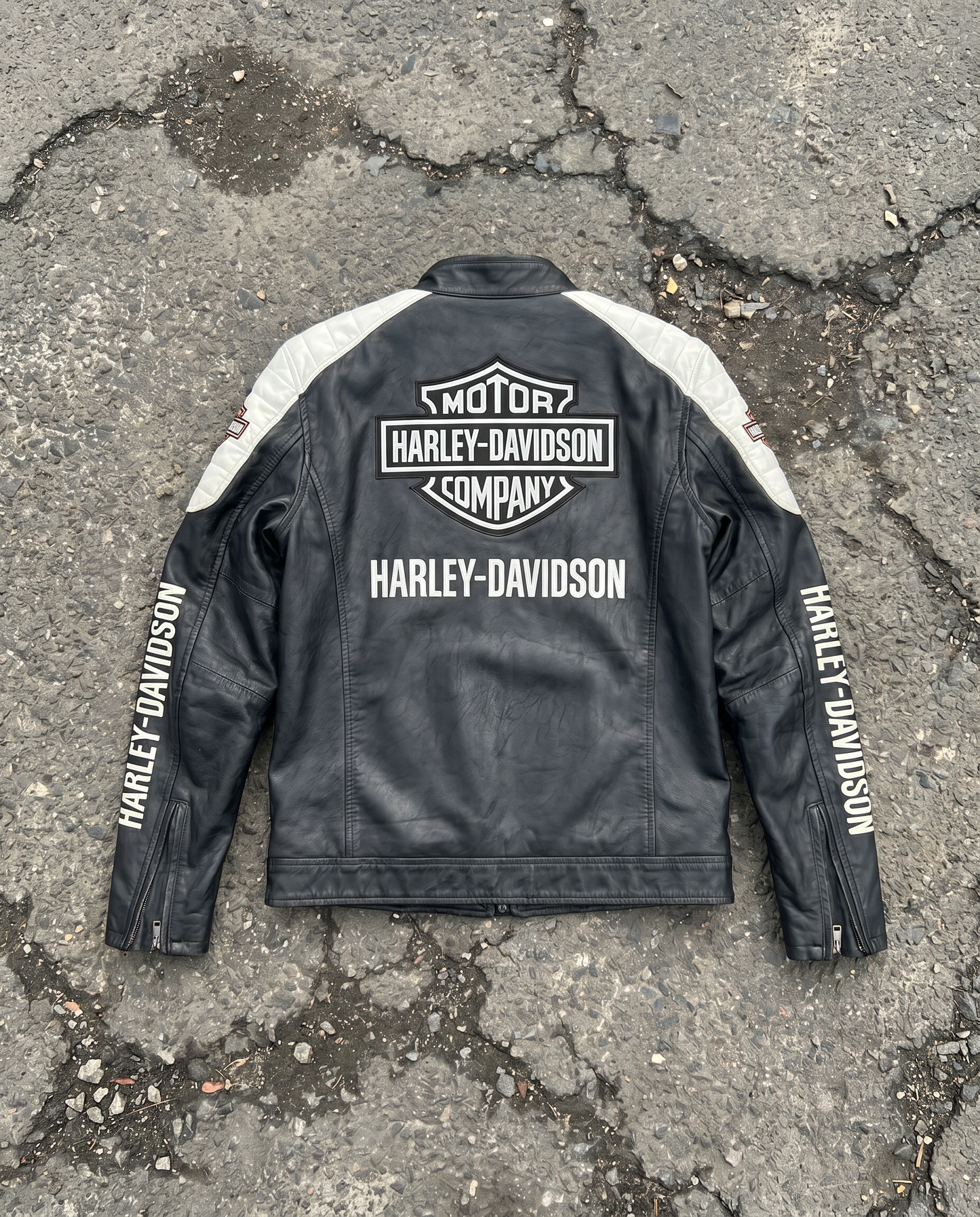 MadeByBrenda™ Handmade Vintage Harley Leather Jacket
