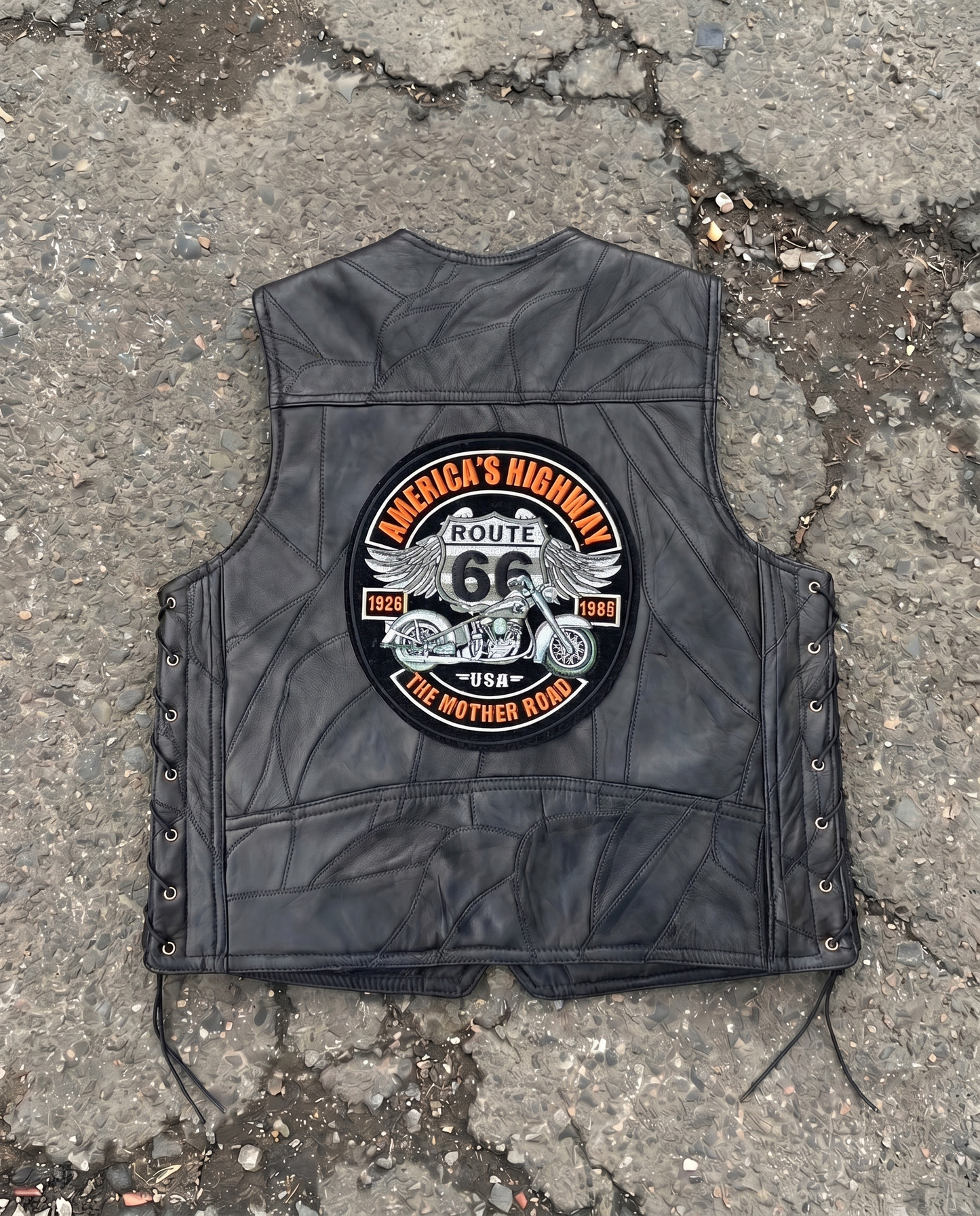 MadeByBrenda™ Handmade Vintage Harley Leather Jacket